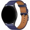 eses Farebný kožený remienok pre smart hodinky 22 mm Farba: mesačná modrá štruktúra
