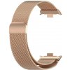 Milánsky ťah celokovový náhradný remienok pre Xiaomi Redmi Watch 4 a 5 a Smart Band 8 Pro a 9 Pro Farebný variant: ružová zlatá (rose gold)