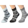 Ponožky 3v1 NATURAL Wooline Wool 4, dámske Veľkosť: 39-42