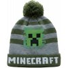 Fashion.uk · Detská pletená čiapka s brmbolcom Minecraft – motív Creeper 54