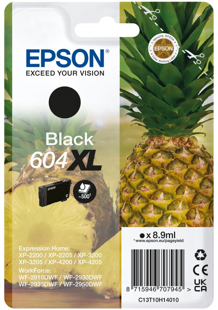 Epson 604 XL Black - originálny