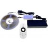 LedStar COB CCT duálny 24V LED pásik 5–20 m – hotová sada so zdrojom a WiFi Sunrise ovládačom, konfigurátor Dĺžka Duálneho LED pásika: 5m, Diaľkové ovládanie typu: F6 Stolové+nástenné biele, Typ napáj