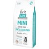 Brit Care granuly Mini Grain Free Light & Sterilised králik a losos 7 kg