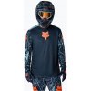 Pánske cyklistické tričko longsleeve Fox Racing Ranger Image Print arctic blue