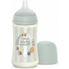 SUAVINEX | Dojčenská fľaša WONDERLAND 270ml FYZIOL PRŮTOK M - ZELENÁ