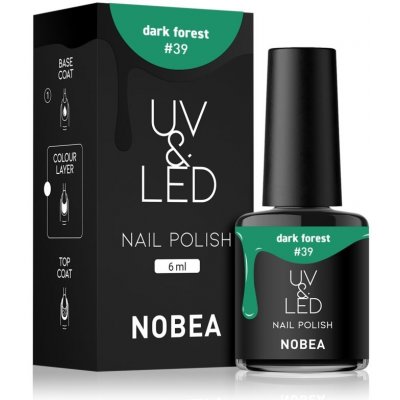 NOBEA UV & LED Dark forest 39 6 ml