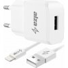 AlzaPower Smart Charger 2.1A bílá + Core Lightning MFi (C189) 1m bílý APW-CC110-CBMFI18911W (APW-CC110-CBMFI18911W)
