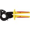 Kliešte na káble Wiha 46674 electric do 300 mm2 s princípom račne