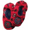 MARVEL Teplé plyšové papuče s ABS podrážkou 29-31 SPIDER-MAN