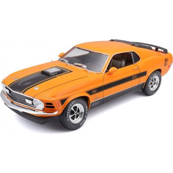 Maisto Ford Mustang Mach 1 1970Oranžový 1:18