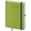 Diár New Praga týždenný A5 14,3x20,5cm zelený 2026