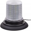 LED maják, 12-24V, 128x1, 5W biely, magnet, ECE R10