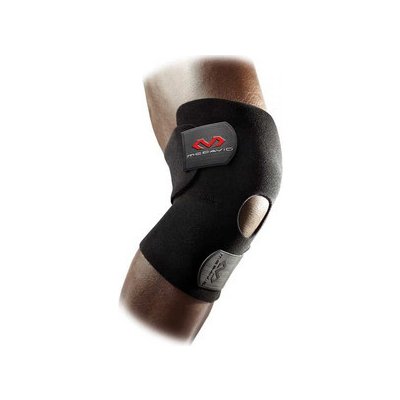 McDavid 409 Knee Wrap / Adjustable With Open Patella čierna