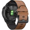 Kožený športový QuickFit remienok pre Garmin 26mm - Svetlo hnedý IR-AWGW-0561