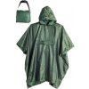 ISSA LINE Nepremokavé pončo zelená