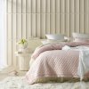 Dekoračný prehoz na posteľ MOLLY v púdrovo ružovej farbe Šírka 240 cm | Dĺžka 260 cm ružová
