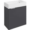 Sapho LATUS IV umývadlová skrinka 49,5x50x25cm, antracitový mat LT410-3434