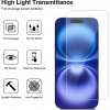 AppleMix Tvrdené sklo JP Long Pack pre Apple iPhone 16 Plus - číre - sada 3 ks + aplikátor