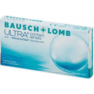 Bausch & Lomb ULTRA (6 šošoviek) Dioptrie: -10.50, Zakrivenie : 8.50, Priemer: 14.2