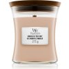 Woodwick Vanilla & Sea Salt vonná sviečka s dreveným knotom 275 g