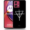 Picasee silikónový čierny obal pre Motorola Moto G84 5G - ONEMANSHOW THE GAME