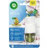 Air Wick Essential Oils Elektrický osviežovač vzduchu a náplň bielizeň a biela orchidea 19 ml