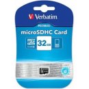 Pamäťová karta Verbatim microSDHC 32GB class 10 44013