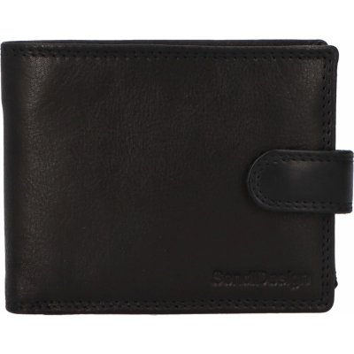 pánska kožená peňaženka SendiDesign Maty New čierna čierna