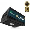 EVOLVEO G1200, zdroj 1200W, 80+ GOLD, ATX 3.1, aPFC, 140 mm ventilátor, plně modulární, záruka 3 roky, černý - G1200-BK