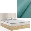 MD Kontinentálna Boxspring posteľ CAMILA 160x200 výber z farieb MANILA_12