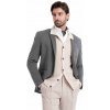 Elegantné sako slim fit grafitové V3 OM-BLZB-0129