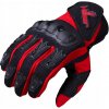HUSAR MX1 RED TEXTILNÉ MOTOCYKLOVÉ RUKAVICE