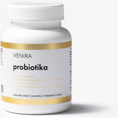 VENIRA probiotiká, 60 kapsúl 60 kapsúl
