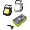 BATERKA LED MINI 5W COB 6000K KĽÚČENKA | USB-C BATÉRIA