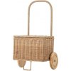 Bloomingville Ratanový vozík PENNE prírodný