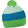 Čiapka Three Rows Winter Hat , Turquoise/Grey/Orange Farba: Neon Green/Turquoise/White