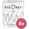 KOLORKY DAY Plienky jednorazové eko, perie XL (12-16 kg) 136 ks - MESAČNÁ ZÁSOBA VP-F109619