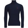 Polo Ralph Lauren svetre PULL COL ROULE EN MAILLE TORSADEE námornická modrá