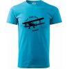 Still Plays With Planes - Klasické pánske tričko vyššej gramáže - 2XL ( Svetlý tyrkys )