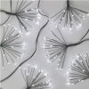 LED světelný řetěz - svítící trsy, nano, 5,2 m, vnitřní, studená bílá, časovač D3AC09