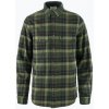 Pánska košeľa Fjällräven Singi Heavy Flannel black/deep forest