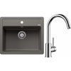 Blanco SET 07-B 25 LEGRA 6 ŠEDÁ VULKÁN + MIDA CHROM