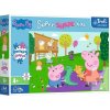 Trefl Puzzle Peppa Pig: Hra s bratom 60 dielikov