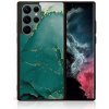 VSETKONAMOBIL 49348 MY ART Ochranný kryt Samsung Galaxy S22 Ultra 5G -GREEN MARBLE (145)
