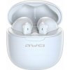 AWEI Bluetooth 5.3 T68 TWS ENC sluchátka bílá