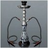 Vodná fajka SHISHA 47cm/2 FIRE čierna