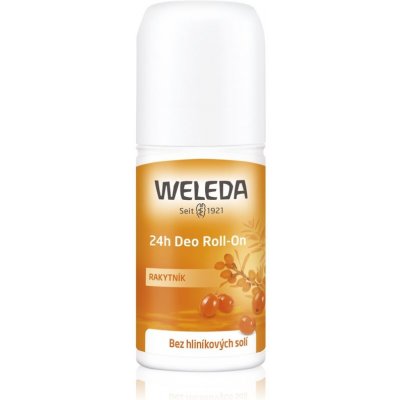 Weleda BIO Rakytníkový sirup Sea Buckthorn dezodorant roll-on bez obsahu hliníkových solí s 24hodinovou ochranou 50 ml