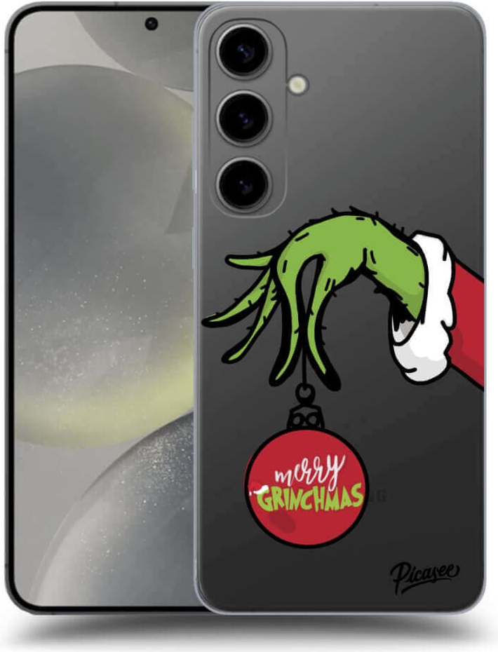 Picasee silikónové Samsung Galaxy S24+ S926B 5G - Grinch čiré