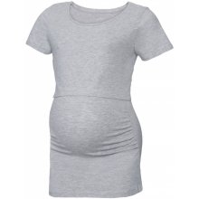 Esmara dámske bavlnené tehotenské tričko BIO šedá