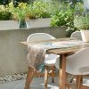 EUROFIRANY ZÁHRADNÝ VODEODOLNÝ BEHÚŇ NA STÔL GARDEN 40X140 CM LISTY